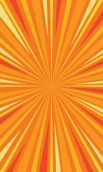 Abstract background of speed stripes radial rays vector