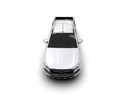 Pickup truck isolated on background. 3d rendering - illustration png