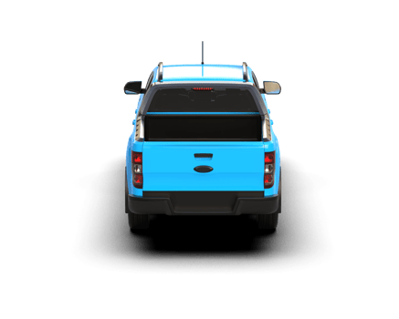 Pickup truck isolated on background. 3d rendering - illustration png