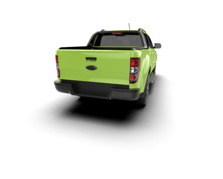 Pickup truck isolated on background. 3d rendering - illustration png