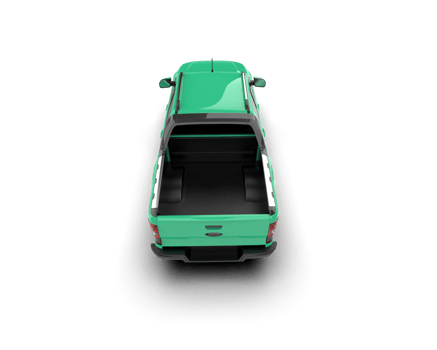 Pickup truck isolated on background. 3d rendering - illustration png