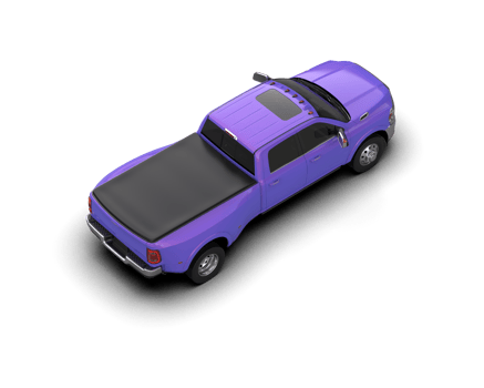 Pickup truck isolated on background. 3d rendering - illustration png