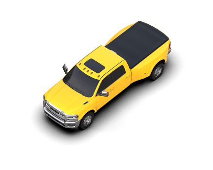 Pickup truck isolated on background. 3d rendering - illustration png