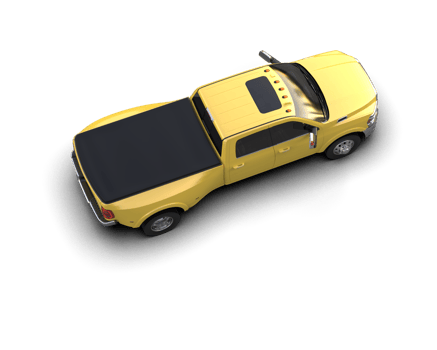 Pickup truck isolated on background. 3d rendering - illustration png