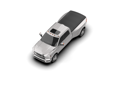 Pickup truck isolated on background. 3d rendering - illustration png