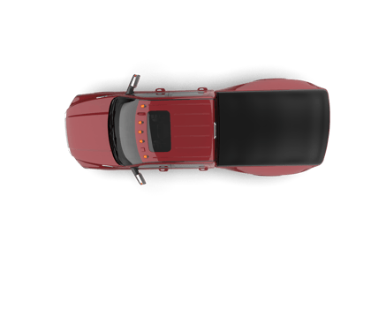 Pickup truck isolated on background. 3d rendering - illustration png