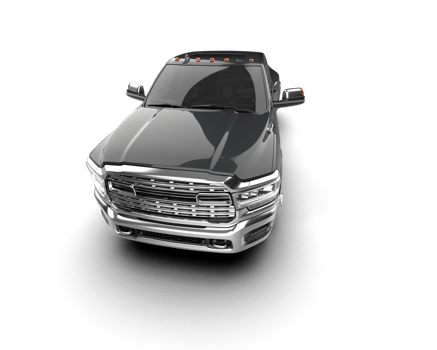 Pickup truck isolated on background. 3d rendering - illustration png