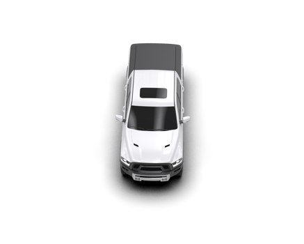 Pickup truck isolated on background. 3d rendering - illustration png