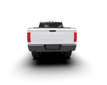 Pickup truck isolated on background. 3d rendering - illustration png