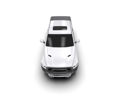Pickup truck isolated on background. 3d rendering - illustration png