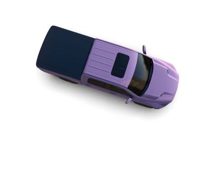Pickup truck isolated on background. 3d rendering - illustration png