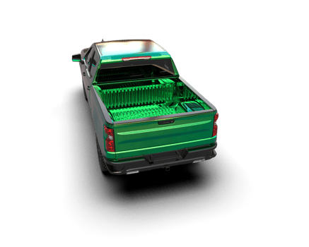Pickup truck isolated on background. 3d rendering - illustration png