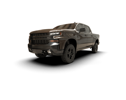 Pickup truck isolated on background. 3d rendering - illustration png