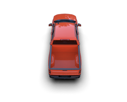 Pickup truck isolated on background. 3d rendering - illustration png