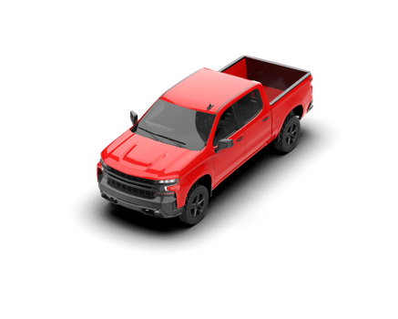 Pickup truck isolated on background. 3d rendering - illustration png