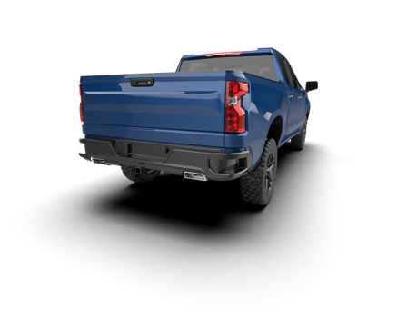 Pickup truck isolated on background. 3d rendering - illustration png