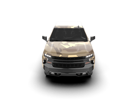 Pickup truck isolated on background. 3d rendering - illustration png