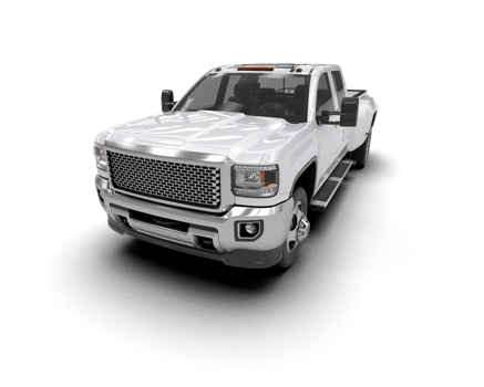 Pickup truck isolated on background. 3d rendering - illustration png
