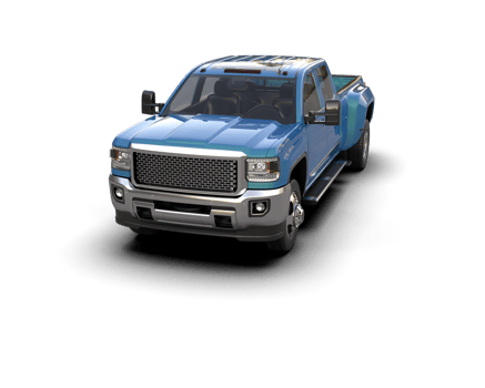 Pickup truck isolated on background. 3d rendering - illustration png