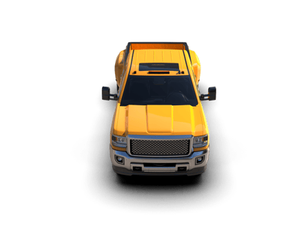 Pickup truck isolated on background. 3d rendering - illustration png