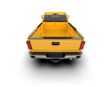 Pickup truck isolated on background. 3d rendering - illustration png