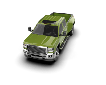 Pickup truck isolated on background. 3d rendering - illustration png
