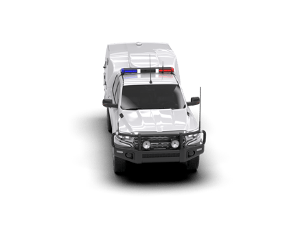 Pickup truck isolated on background. 3d rendering - illustration png