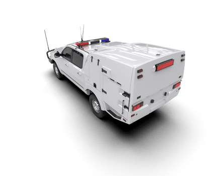Pickup truck isolated on background. 3d rendering - illustration png