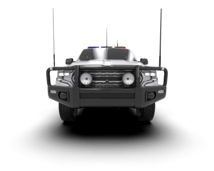 Pickup truck isolated on background. 3d rendering - illustration png