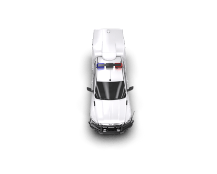 Pickup truck isolated on background. 3d rendering - illustration png