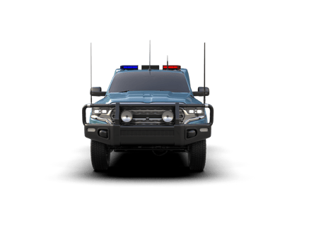 Pickup truck isolated on background. 3d rendering - illustration png