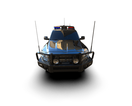 Pickup truck isolated on background. 3d rendering - illustration png