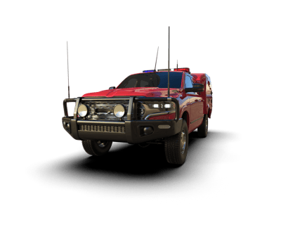Pickup truck isolated on background. 3d rendering - illustration png