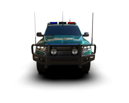 Pickup truck isolated on background. 3d rendering - illustration png