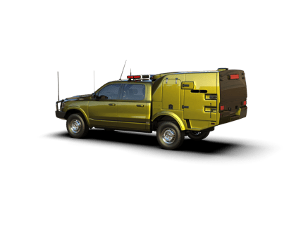 Pickup truck isolated on background. 3d rendering - illustration png