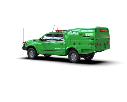 Pickup truck isolated on background. 3d rendering - illustration png