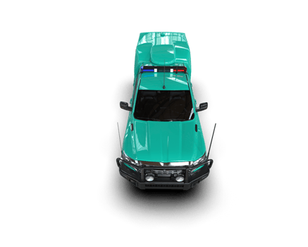 Pickup truck isolated on background. 3d rendering - illustration png