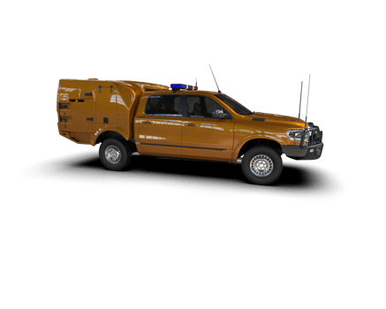 Pickup truck isolated on background. 3d rendering - illustration png