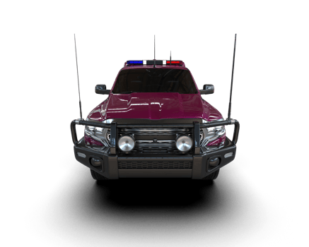 Pickup truck isolated on background. 3d rendering - illustration png