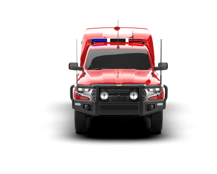 Pickup truck isolated on background. 3d rendering - illustration png