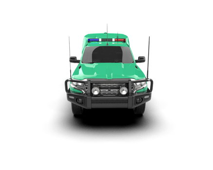 Pickup truck isolated on background. 3d rendering - illustration png