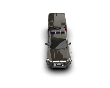 Pickup truck isolated on background. 3d rendering - illustration png