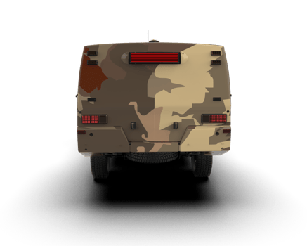 Pickup truck isolated on background. 3d rendering - illustration png