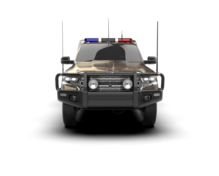 Pickup truck isolated on background. 3d rendering - illustration png