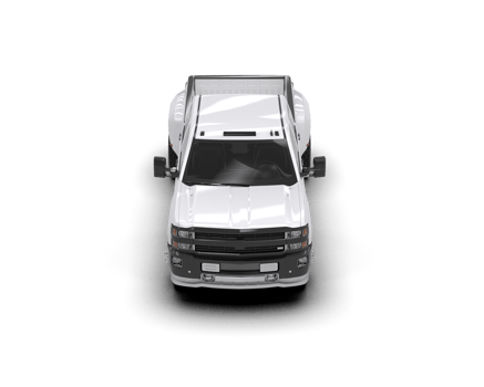 Pickup truck isolated on background. 3d rendering - illustration png