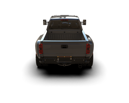 Pickup truck isolated on background. 3d rendering - illustration png