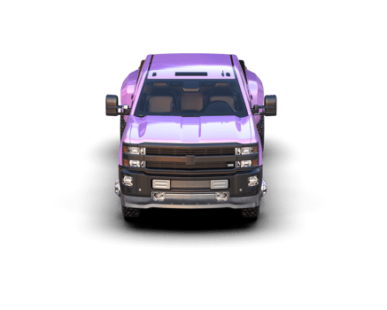 Pickup truck isolated on background. 3d rendering - illustration png