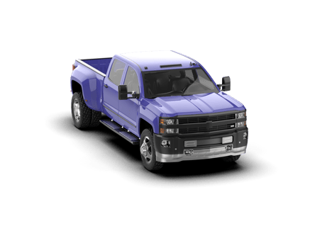 Pickup truck isolated on background. 3d rendering - illustration png