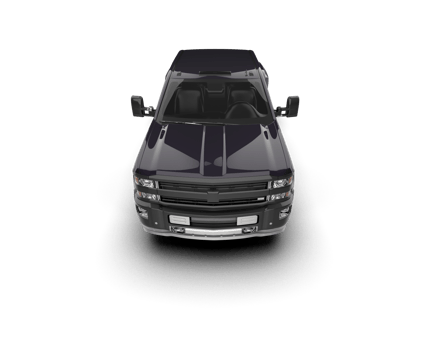 Pickup truck isolated on background. 3d rendering - illustration png
