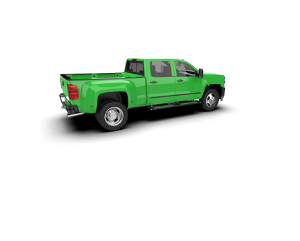 Pickup truck isolated on background. 3d rendering - illustration png